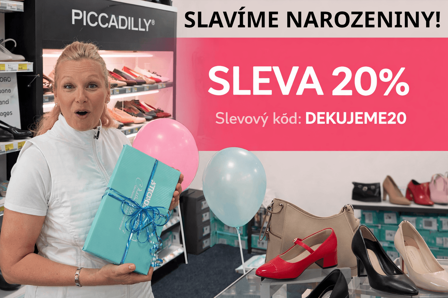 Slavíme 5. narozeniny e-shopu OBUV PRAHA