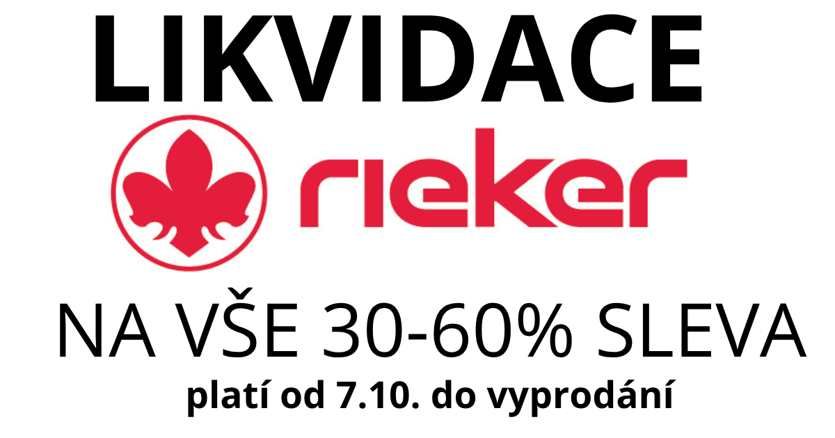 RIEKER LIKVIDACE