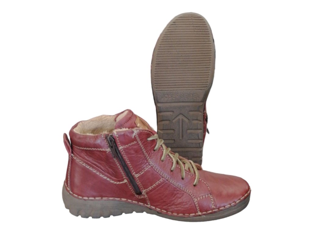 Dámské kotníkové J.SEIBEL 89201 BORDO