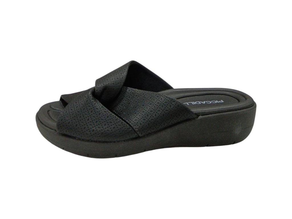 PICCADILLY dámské pantofle 239023-5 černé