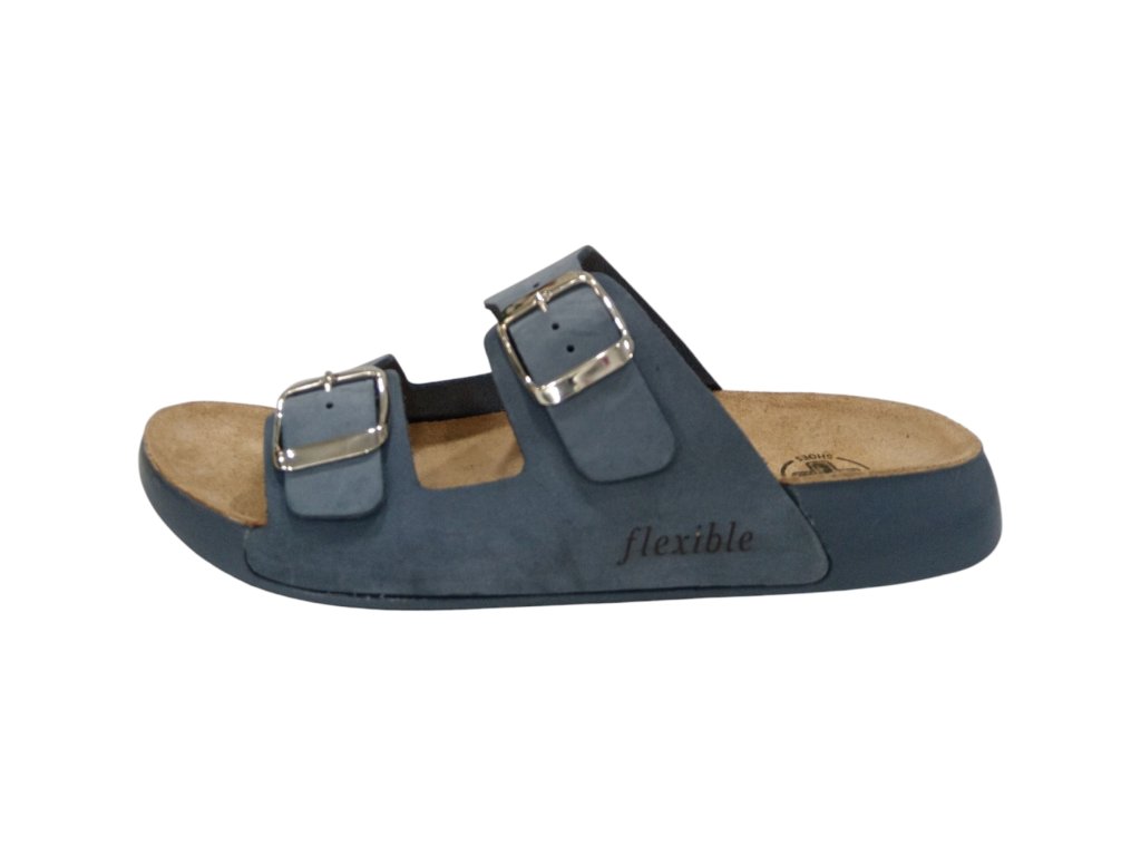 MEDI LINE dámské pantofle 9873DD 106 modré