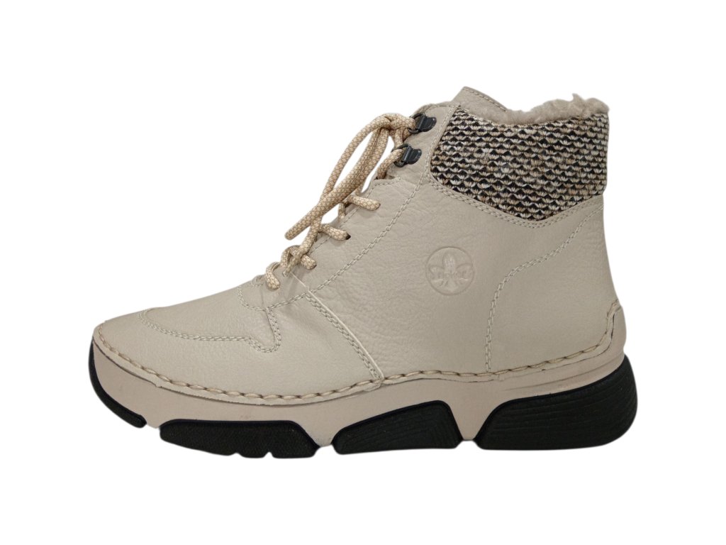 RIEKER dámské kotníkové boty 45955-60 béžové