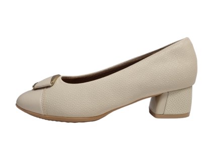 Piccadilly MAXI dámské lodičky Joanete 322042-3 krémové