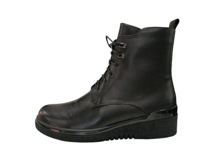 LADIES dámské kotníkové boty F815-006 black