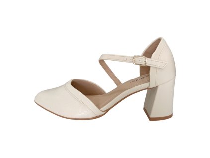 PICADILLY dámské lodičky 745205-5 off white