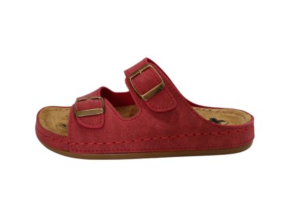 MEDI LINE dámské pantofle S182.002 red