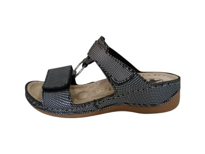 Dámské pantofle MEDI LINE S302.113 black