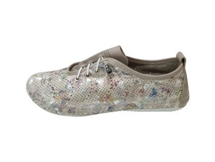 Dámské tenisky URBAN LADIES 654 flower beige