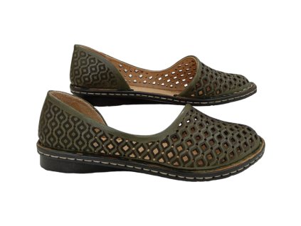 Dámské mokasínky URBAN LADIES 2039-1 green