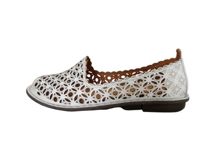 Dámské mokasínky URBAN LADIES FG-105-101-1 white