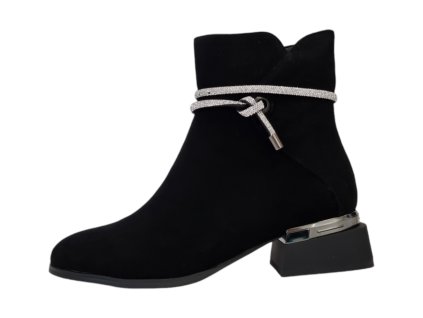 Ladies dámská kotníková obuv AZL2408 černá (Velikost 36)