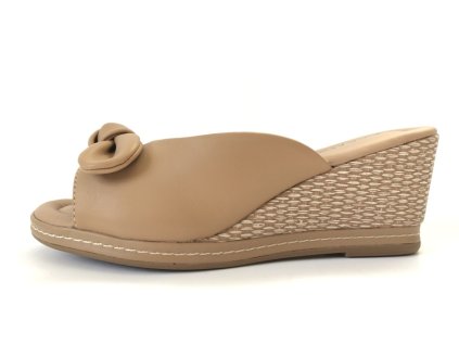 Piccadilly dámské pantofle 408148-3 béžové