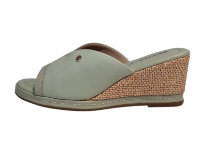 Piccadilly dámské pantofle Joanete 408149-7 mentolové