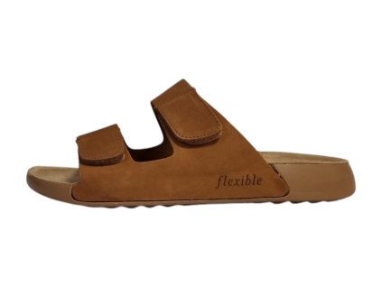 Mediline dámské pantofle 9873DD 108 -S182- hnědé