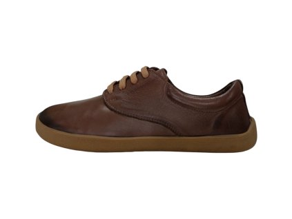 BEBARE  kožené barefoot boty 782 hnědé