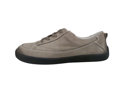 BEBARE  kožené barefoot boty 763 šedé