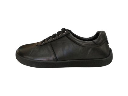 BEBARE  kožené barefoot boty 759 černé