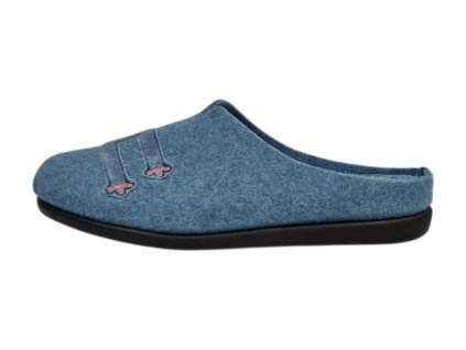 MEDI LINE dámské pantofle T27-27319  modré