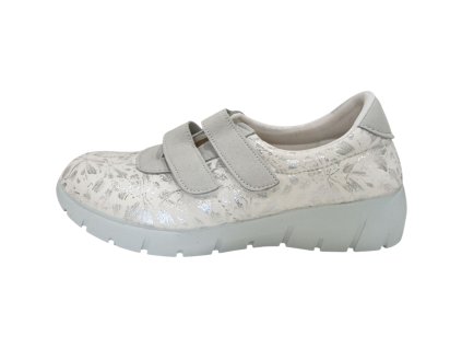 MEDI LINE dámská lycrová obuv 229876X bílá