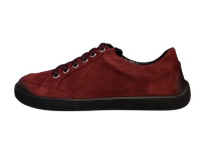 beBare dámská barefoot obuv ROME 26014 bordová