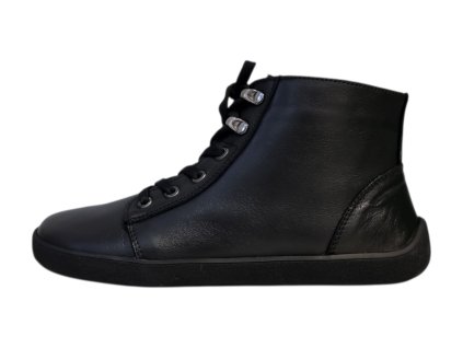 beBare dámská kotníková barefoot obuv OSLO 26009 černá