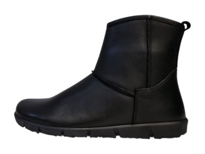 beBare dámská kotníková barefoot obuv SOFIA 28007 černá