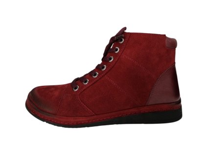 URBAN LADIES dámská kotníková obuv 911838 bordo