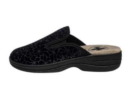 MEDI LINE dámské zdravotní pantofle 529 Tiglio černé