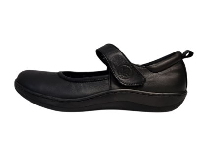 beBare NATURAL FIT dámské polobotky 1706 černé