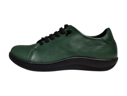 beBare NATURAL FIT dámské polobotky CMK1601 zelené