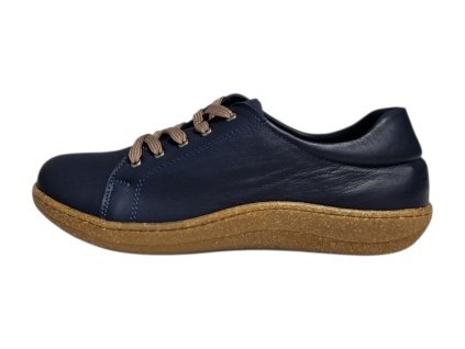 beBare NATURAL FIT dámské polobotky CMK2101 modré