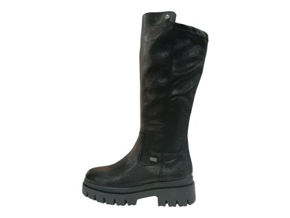 RIEKER dámské kozačky Z9490-00 černé