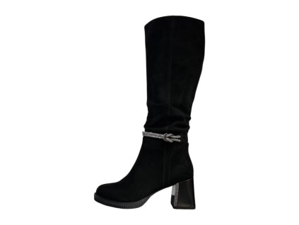 Ladies dámské kozačky AZLW2505 černé (Velikost 36)