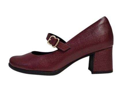 Piccadilly dámské lodičky 654063-3 bordové