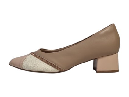 Piccadilly dámské lodičky Joanete 739079-1 starorůžové