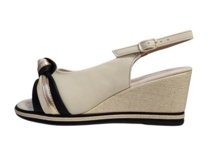 Piccadilly dámské sandály 408230-2 krémové