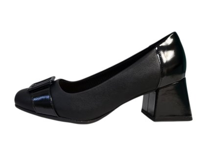 Piccadilly MAXI dámské lodičky WIDEFIT 748044-6 černé