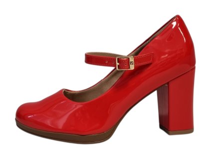 Piccadilly dámské lodičky 130211-108 červené