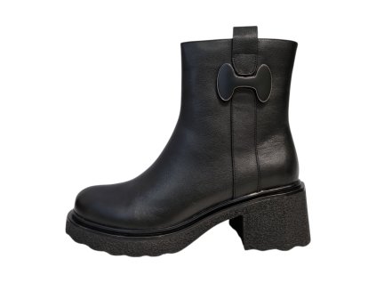 Ladies dámská kotníková obuv L0118-G58651 černá