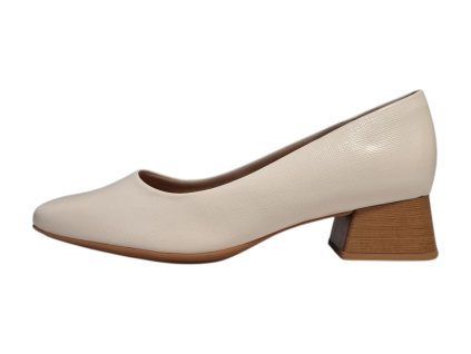 Piccadilly dámské lodičky 160055-53 krémové