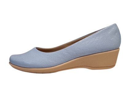 Piccadilly dámské polobotky 143133-301 světle modré