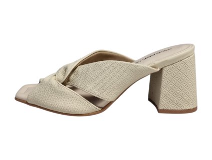 Piccadilly dámské pantofle 626030-33 krémové