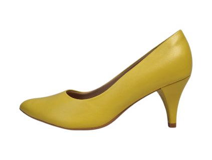 Piccadilly dámské lodičky 745035-844 žluté