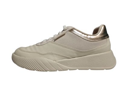 Piccadilly FASCITE dámské tenisky WIDEFIT gelo 949023-7 krémové