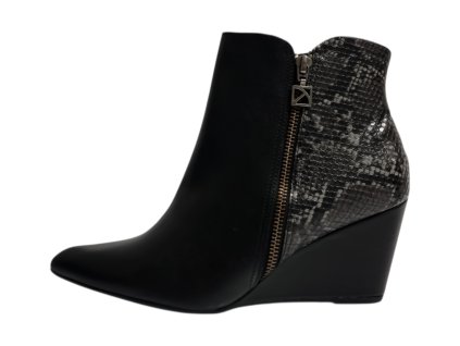 Piccadilly dámské kotníkové boty 743007-1 černé