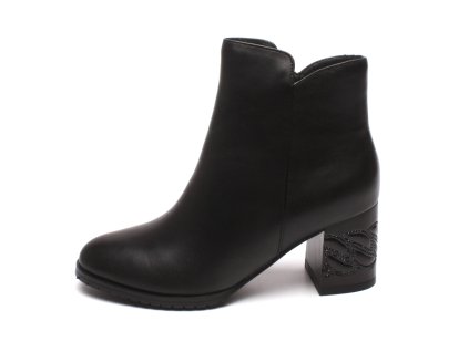 Ladies dámská kotníková obuv 1R 551-F 534-206L BLACK (Velikost 36)