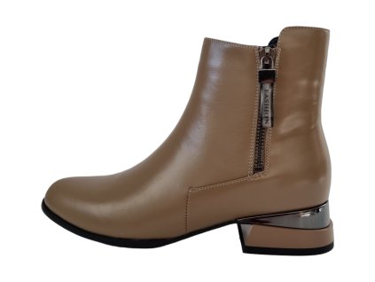 Ladies dámská kotníková obuv F771-002 CAMEL