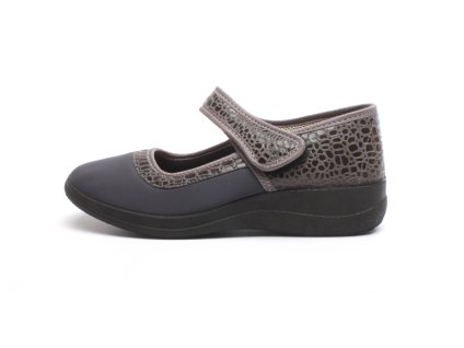 MEDI LINE dámská lycrová obuv 4303 šedá
