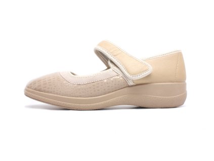 MEDI LINE dámská lycrová obuv 4304 béžová