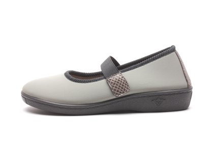 MEDI LINE dámské baleríny 314-23 LYCRA GREY (Velikost 37)